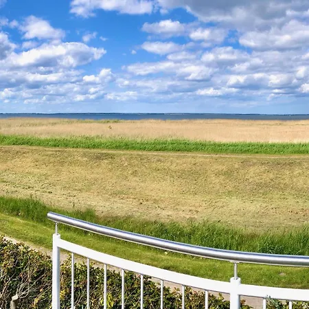 Sonniges Strandhaus Mit Wasserblick Am Haff Mit 2 Schlafzimmern Fuer 4 Pers Monkebude